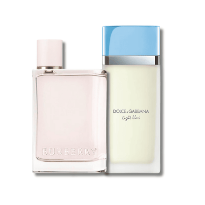 Luxury Damen-Duo – D. & G. Light Blue & BRB Her 100ml (Ikonisches Duftset)