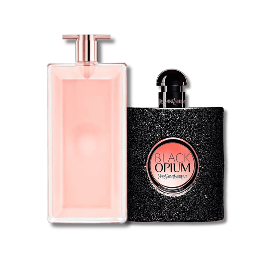 Luxury Damen-Duo – YSL Black Opium 90ml & LNC Idôle 100ml (Ikonisches Duftset)